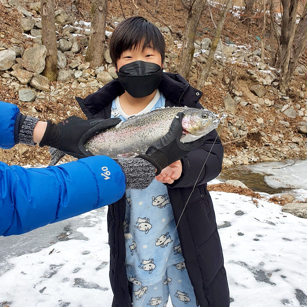 용골송어얼음낚시