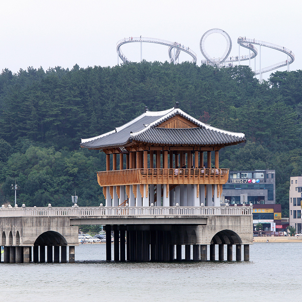 영일대해수욕장 영일대전망대