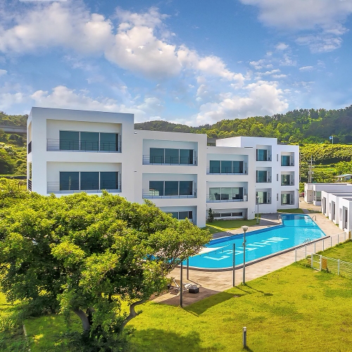 화이트7 애견풀빌라