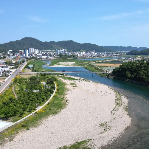오십천수변공간