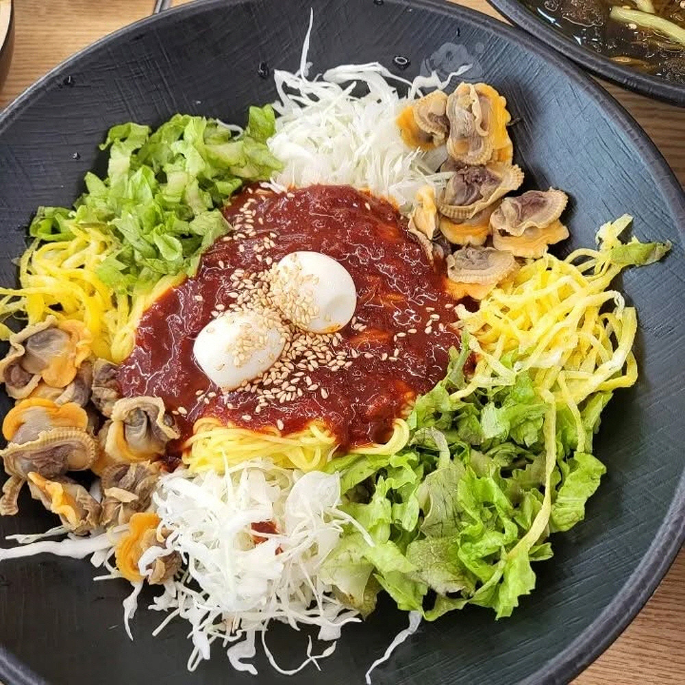 배말칼국수김밥