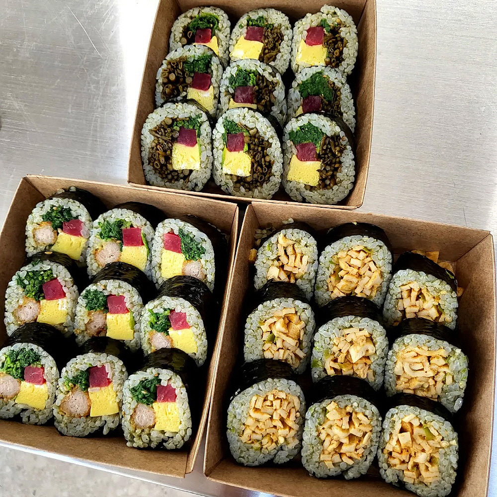 배말칼국수김밥