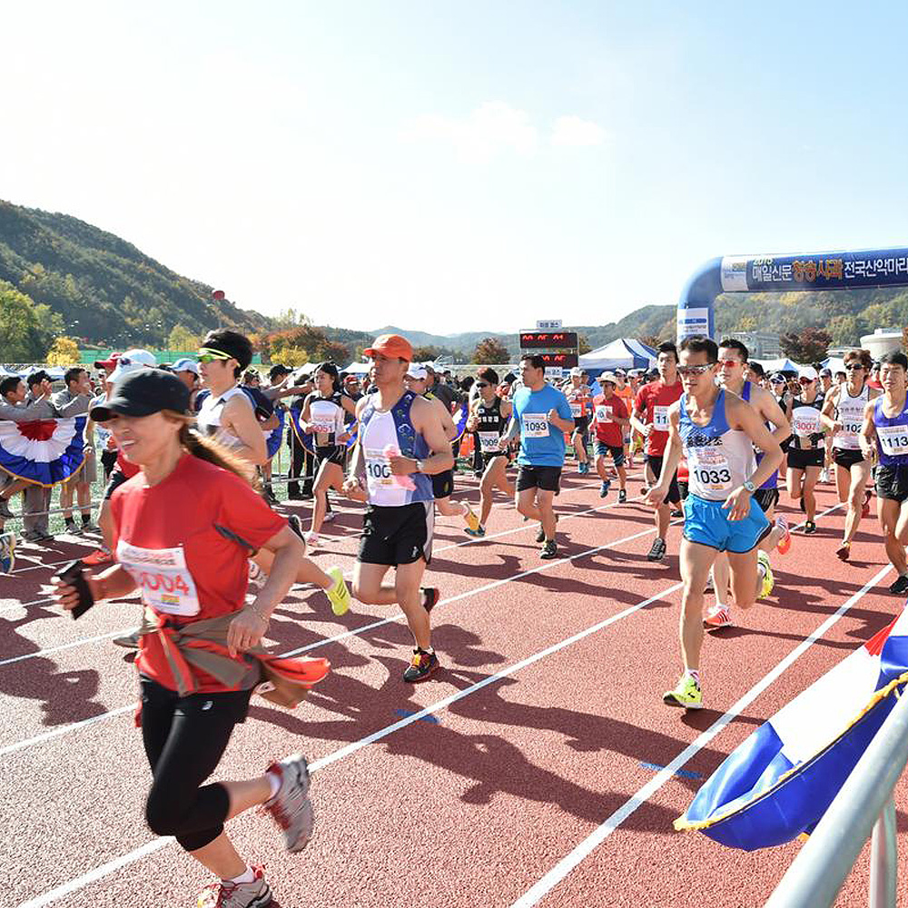 청송사과트레일런 전국산악마라톤대회