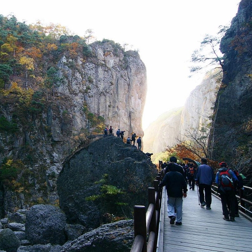주왕산지질코스