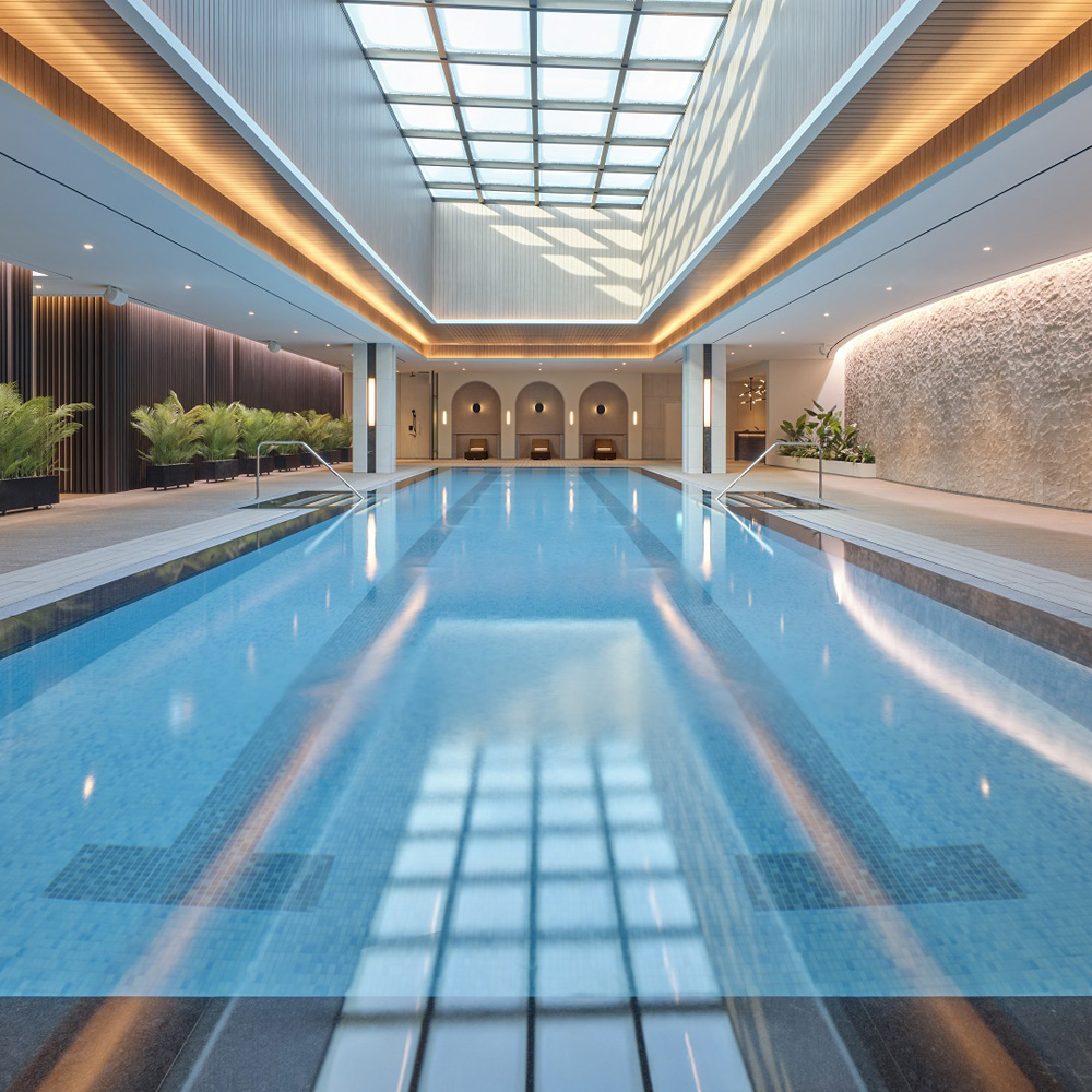 인스파이어 웰니스클럽 수영장