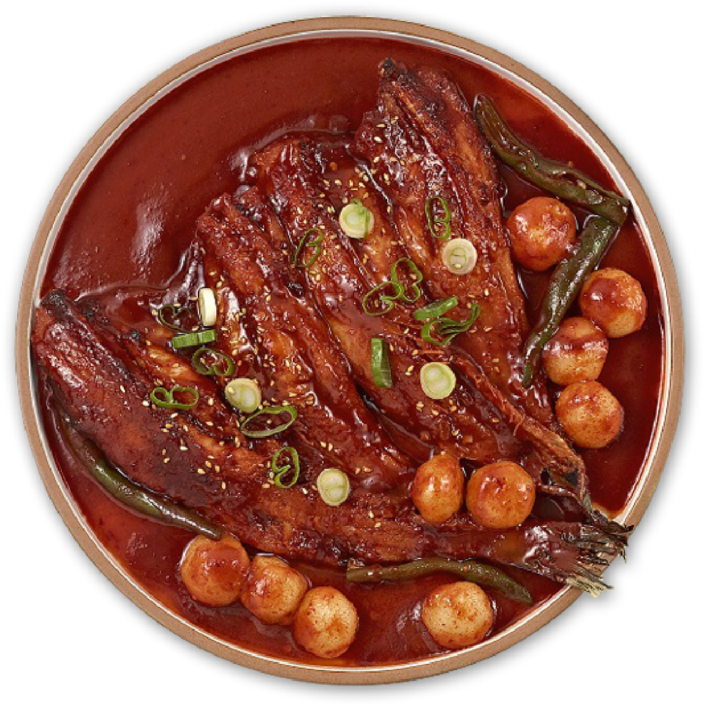 사월에보리밥과쭈꾸미