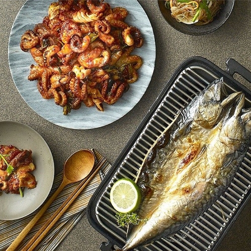 사월에보리밥과쭈꾸미