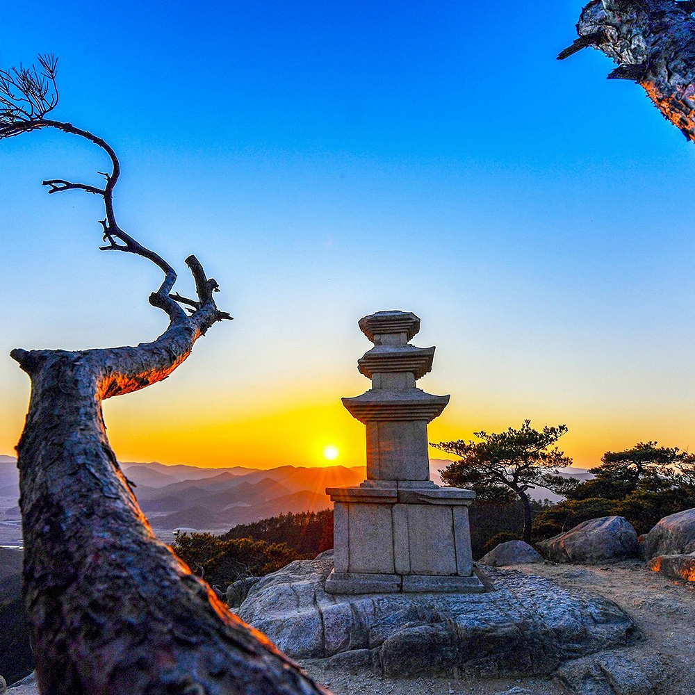 경주남산 용장사곡삼층석탑