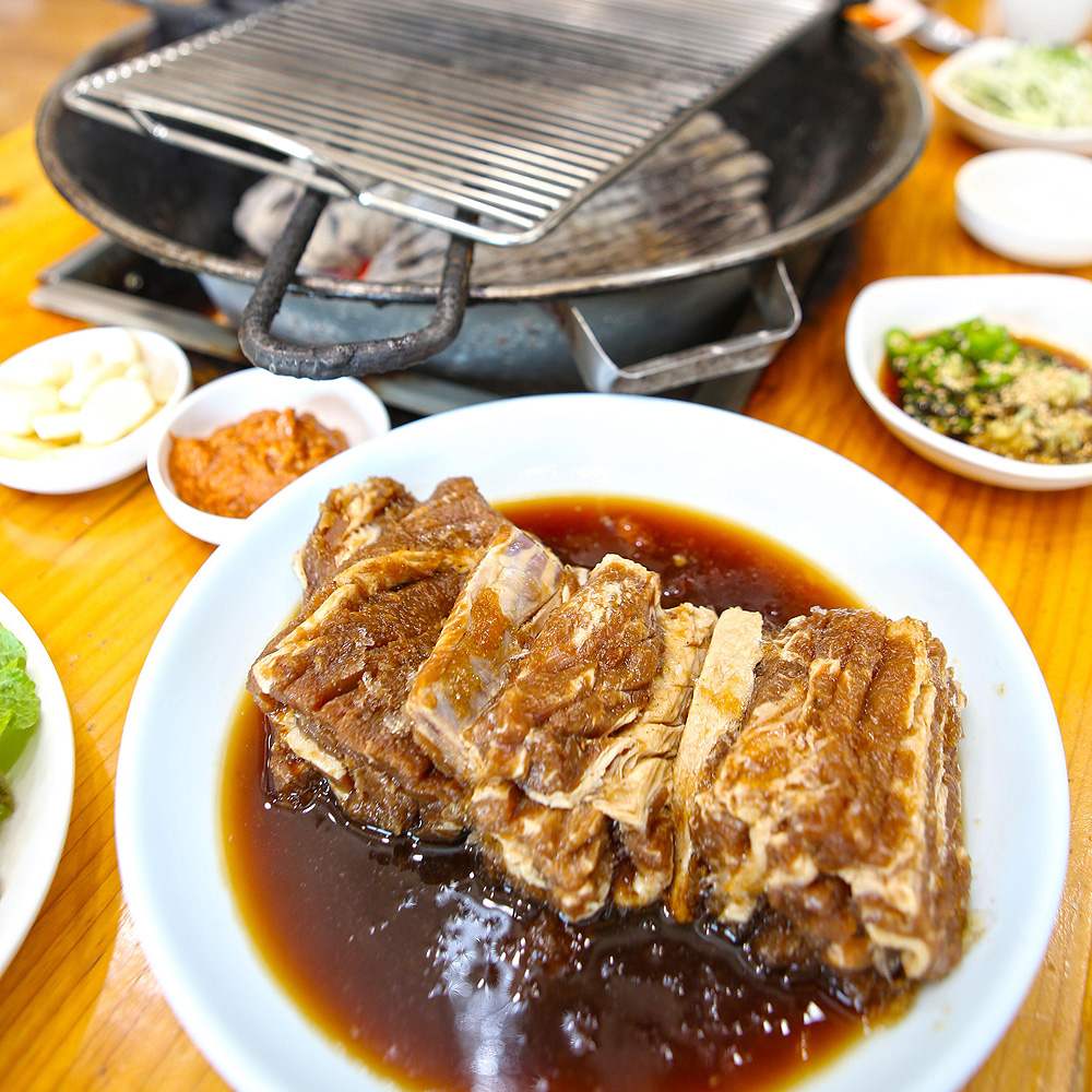 깊은산속화로구이