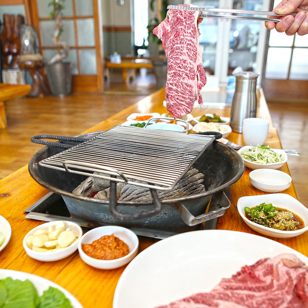 깊은산속화로구이