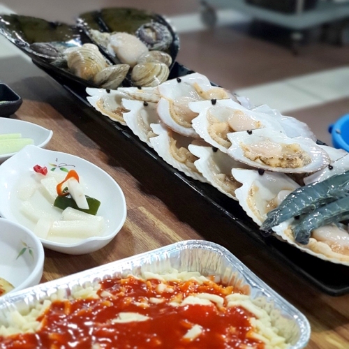 해아람 여기는조개맛집