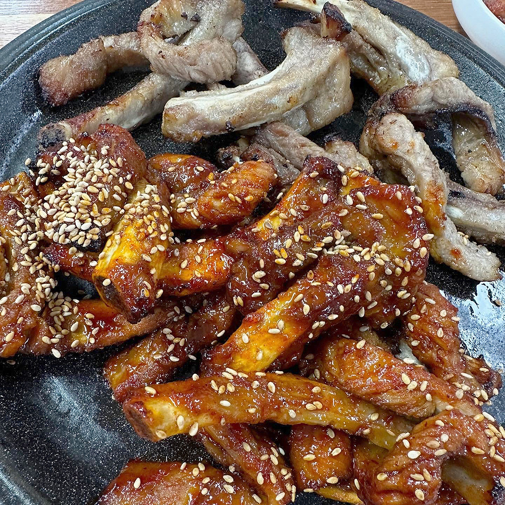 태백산맥만나고쪽갈비