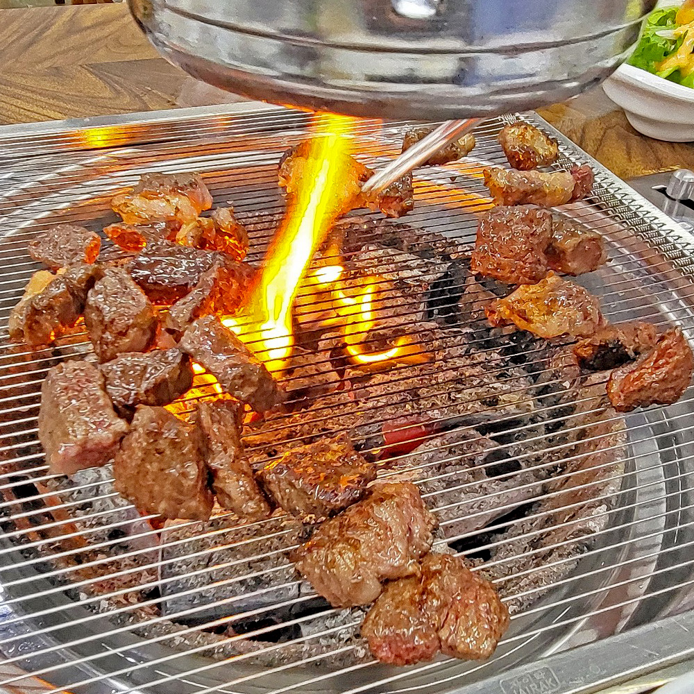 불난숯불갈비