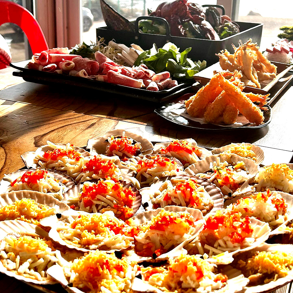 여인천하조개구이