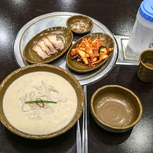 채가네들깨국수