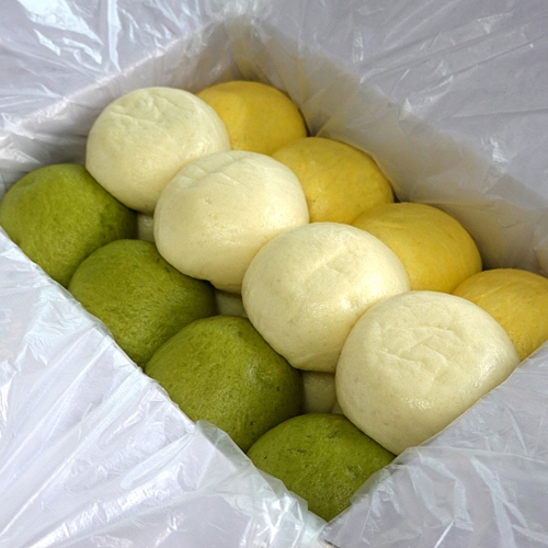 오대산신선희황기찐빵