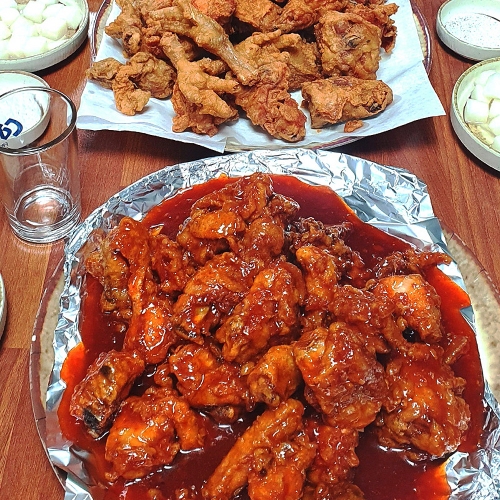 한우생닭치킨