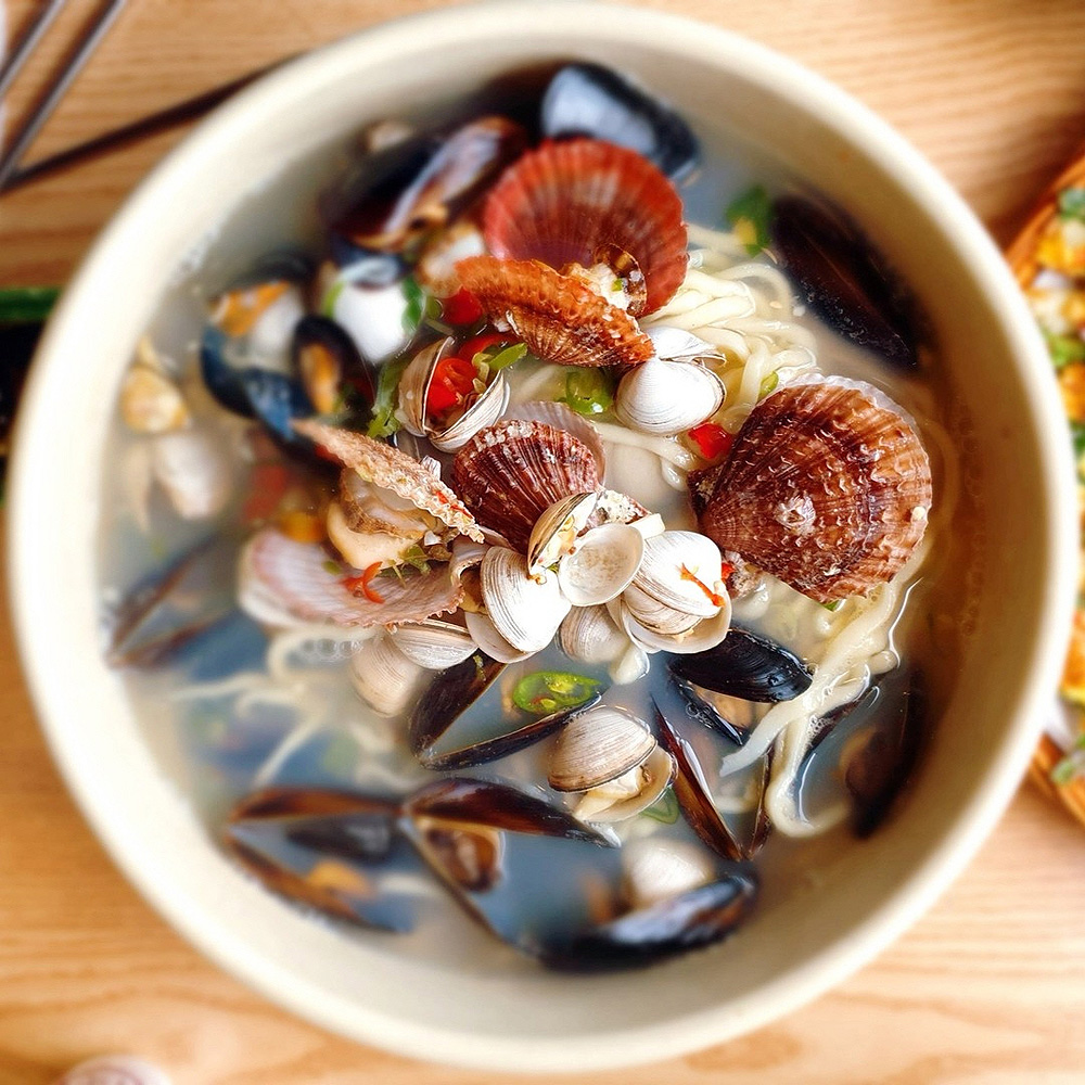 송정물총칼국수